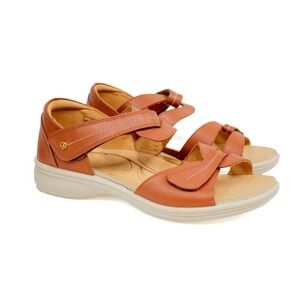 Revere Geneva Leather Sandals Women's Size 10 WIde
